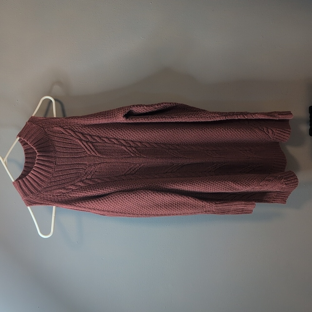 Express Women's Cowl Neck Sweater - Mauve